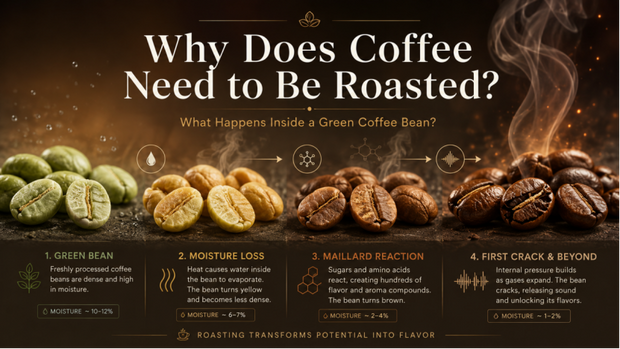 Why Do Coffee Beans Need to Be Roasted?