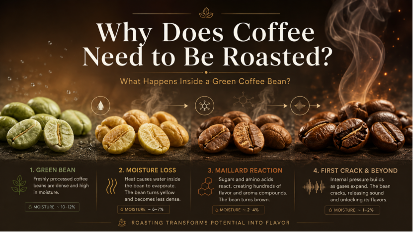 Why Do Coffee Beans Need to Be Roasted?
