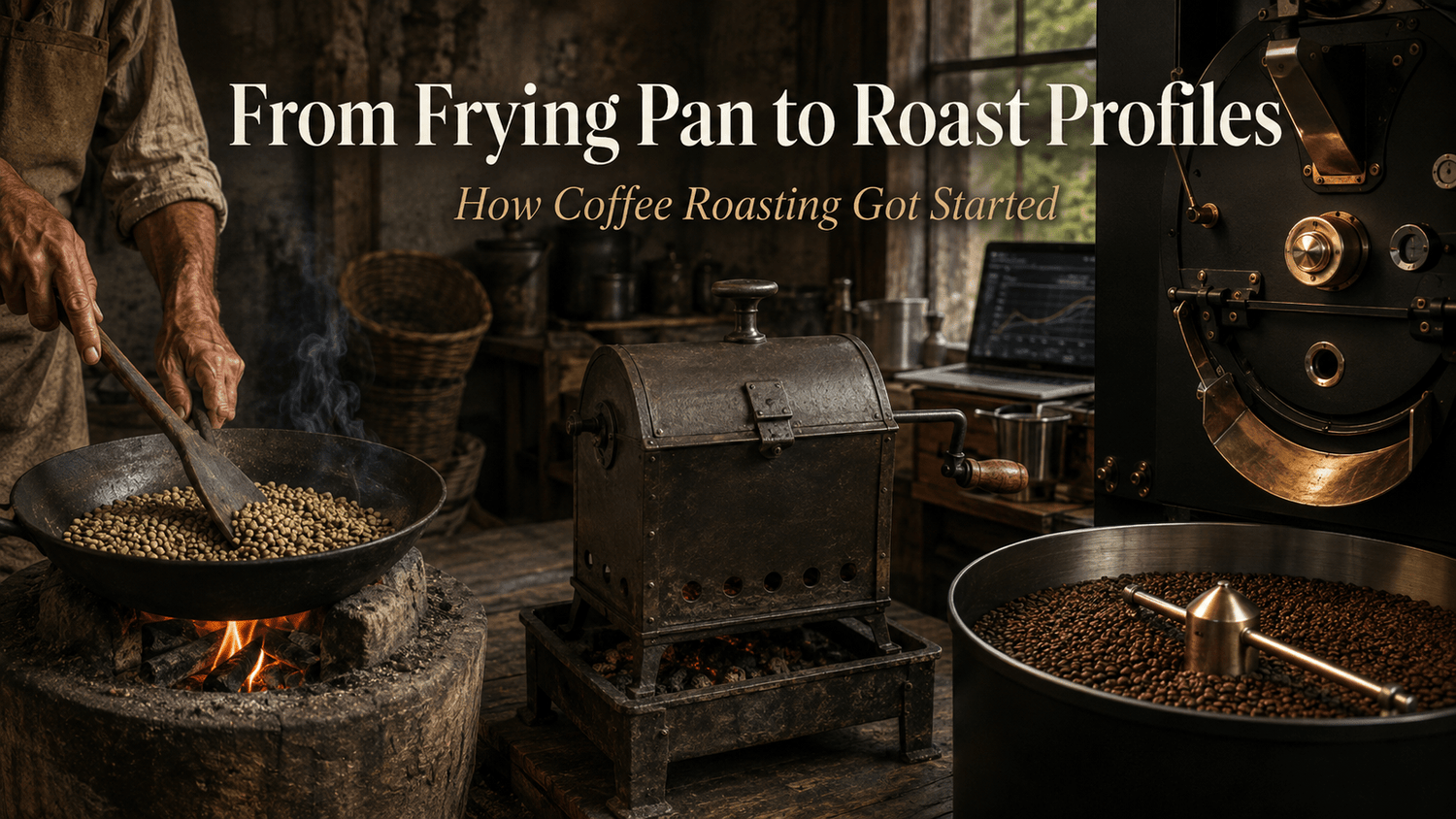 From Frying Pans to Roast Profiles: How Coffee Roasting Evolved - Mago Maga Coffee Bean Roaster