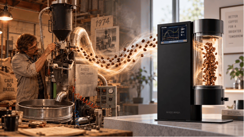 How Did Hot-Air Coffee Roasting Begin?