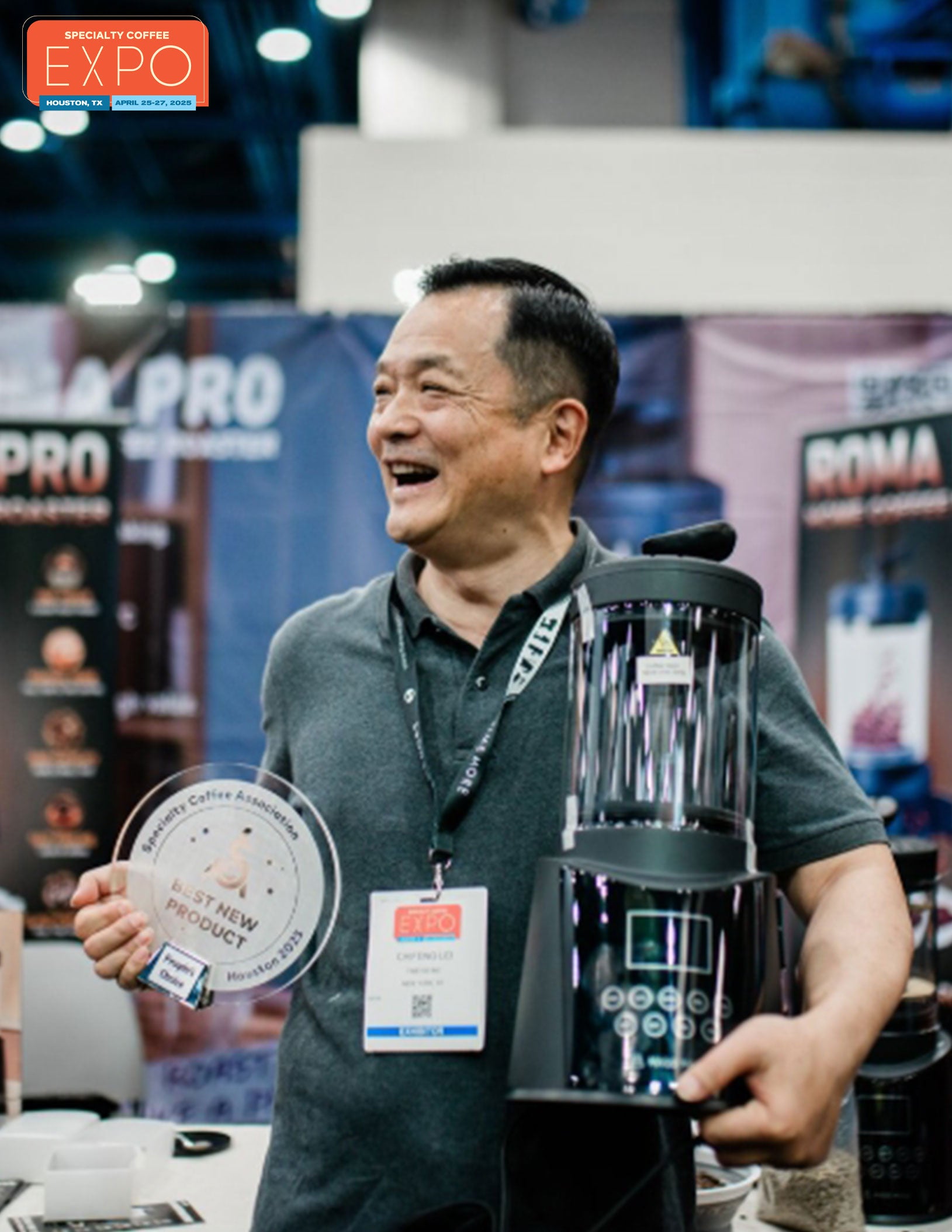 <p>When founder Chifeng Lei brought the product to the SCA Expo in Houston, USA, Mago Maga was recognized as “The Best New Product.” </p>