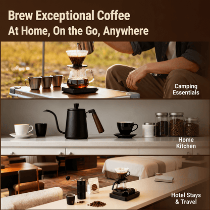 MAGO MAGA Pour Over Coffee Travel Kit - Mago Maga Coffee Bean Roaster