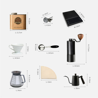 MAGO MAGA Pour Over Coffee Travel Kit - Mago Maga Coffee Bean Roaster