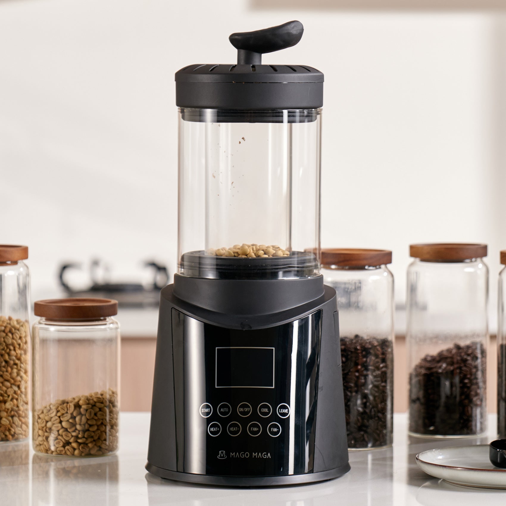 Roma Pro V1.6 Smart Home Coffee Roaster - Mago Maga Coffee Bean Roaster