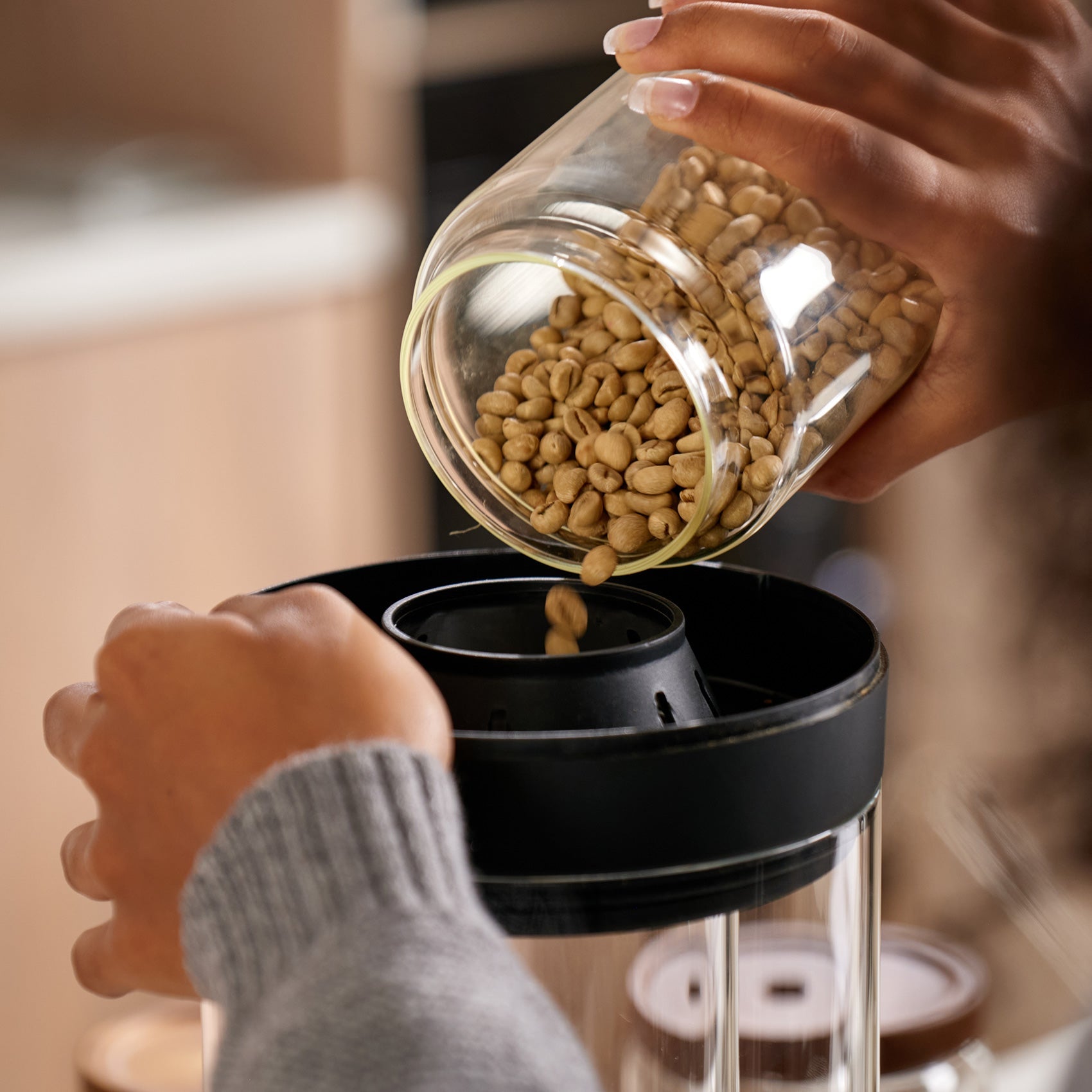 Roma Pro V1.6 Smart Home Coffee Roaster - Mago Maga Coffee Bean Roaster